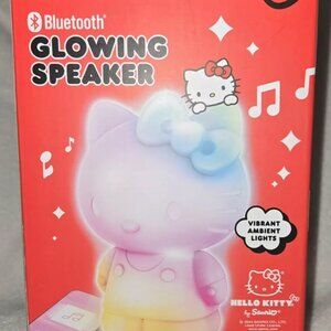 Sanrio Hello Kitty Bluetooth Glowing Speaker Multicolor Lights Rechargeable